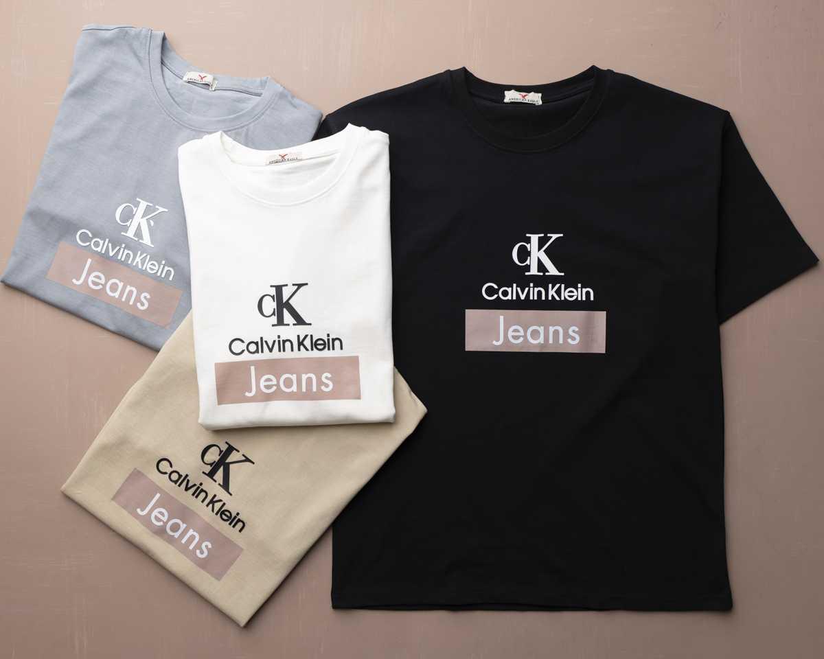 تيشرت calvin klein بوليفار اوفر سايز 
